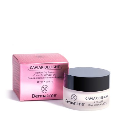 CAVIAR DELIGHT Agless Day Cream SPF 15 - омолаживающий дневной крем СЗФ15 DERMATIME
