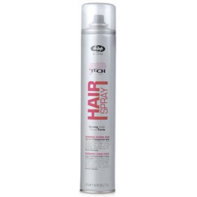Лак для укладки волос сильной фиксации High tech Hair Spray Strong Hold LISAP MILANO