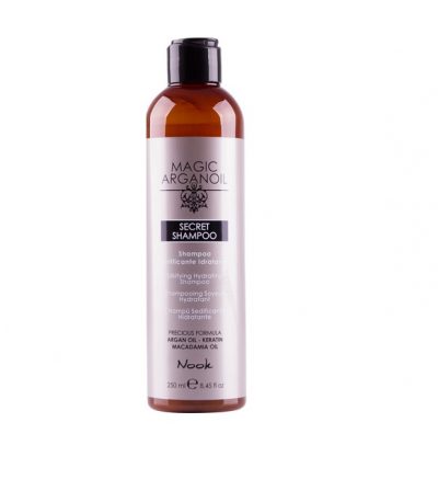 Секретный разглаживающий и увлажняющий шампунь Магия Арганы Secret Shampoo NOOK