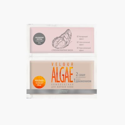 Суперальгинатная маска комплексная для жирной кожи Velour Algae Homework PREMIUM