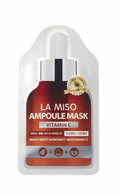 Ампульная маска с витамином С Ampoule mask vitamin C LA MISO