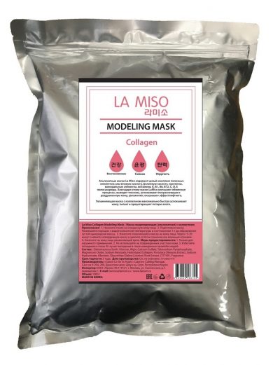 Маска моделирующая (альгинатная) с коллагеном Collagen Modeling Mask LA MISO