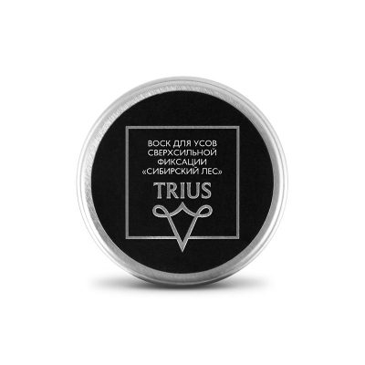 Воск для усов сверхсильной фиксации Сибирский лес TRIUS