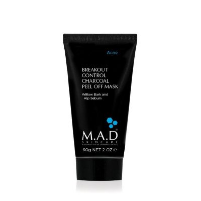 Отшелушивающая маска-пленка с углем Charcoal Black Peel Off Mask pH 6.88 M.A.D SKINCARE