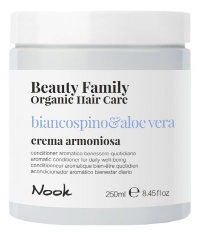 Крем-кондиционер для ежедневного ухода Crema Armoniosa Biancospino & Aloe Vera New Beauty Family 2020 NOOK