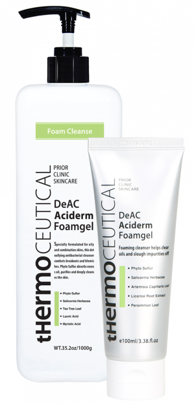 Очищающий гель для проблемной кожи Deac Aciderm Foamgel THERMOCEUTICAL