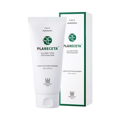 Пенка для очищения с антиоксидантами зеленого чая PlaReceta Green Tea Foam Cleanser PLARECETA
