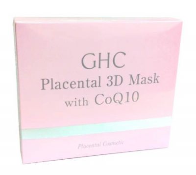 3-D маска моделирующая с гидролизатом плаценты и коэнзимом Q10 GHC Placental 3D Мask with Q10 GHC PLACENTAL COSMETIC
