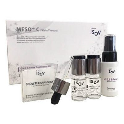 Набор осветляющий против пигментации Meso + С Set SOREX ISOV