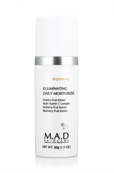 Дневной увлажняющий крем с эффектом выравнивания тона кожи Illuminating Daily Moisturizer M.A.D SKINCARE