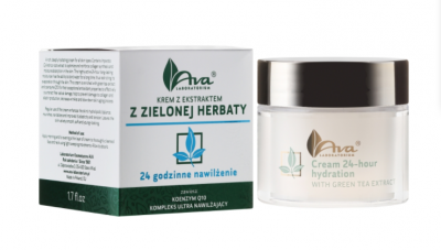 Крем увлажняющий 24-часа с экстрактом зеленого чая Hour Hydration Green Tea Cream 24 AVA LABORATORIUM