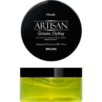 Воск - блеск для укладки волос Brillina Glossy Shining Wax NOOK