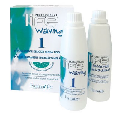 Химическая завивка для нормальных волос в наборе «1» LIFE WAVING «1» FARMAVITA