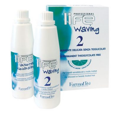 Химическая завивка для поврежденных волос в наборе «2» LIFE WAVING «2» FARMAVITA