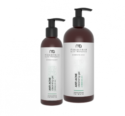 Очищающий гель для жирной и проблемной кожи Анти Акне клинсинг Anti Acne Cleansing Gel MESALTERA