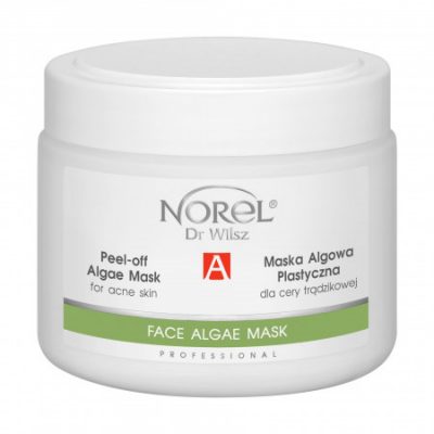 Альгинатная маска для проблемной кожи с признаками акнэ / Peel-off algae mask for acne skin NOREL DR.WILSZ