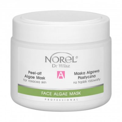 Альгинатная маска для проблемной кожи с признаками розацеа/ Peel-off algae mask for rosacea skin NOREL DR.WILSZ