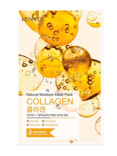 Маска тканевая с коллагеном Natural Moisture Mask Pack Collagen EUNYUL