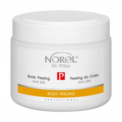 Гелевый пилинг для тела без абразива на основе 20% молочной кислоты рH 4,5 / Body peeling AHA 20% NOREL DR.WILSZ