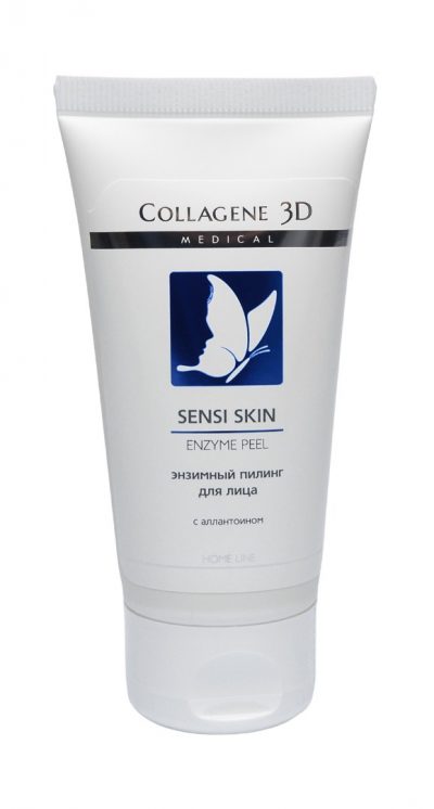 Гель-пилинг для лица энзимный SENSI SKIN MEDICAL COLLAGENE 3D