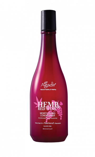 Увлажняющий кондиционер Hemp & Red Wine Moisturizing Conditioner AGADIR