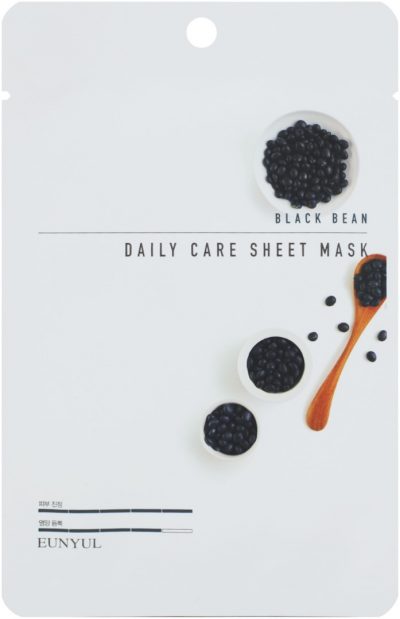 Тканевая маска для лица с экстрактом черных бобов Black Bean Daily Care Sheet Mask EUNYUL