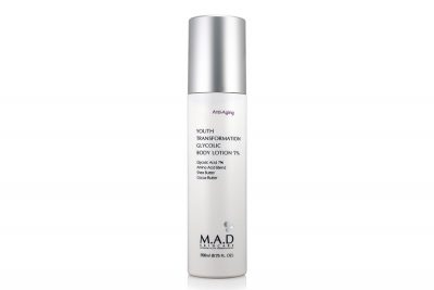 Омолаживающий лосьон для тела с 7% гликолевой кислотой Youth Transformation Glycolic Body Lotion 7% M.A.D SKINCARE