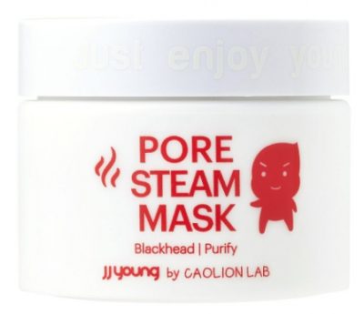 Разогревающая маска от черных точек Pore steam mask JJ YOUNG