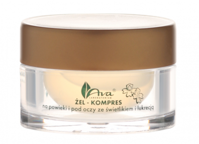 Гель-компрес для контура глаз с экстрактом очанки против отеков Eye Contour Gel-Compres AVA LABORATORIUM