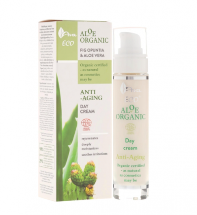 Антивозрастной дневной крем Anti-Aging Day Cream Aloe Organic AVA LABORATORIUM