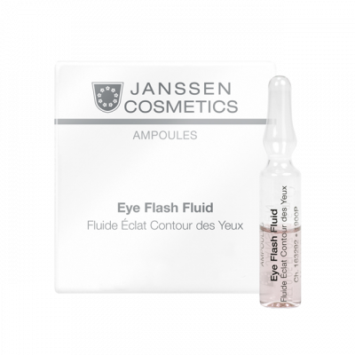 Увлажняющая и восстанавливающая сыворотка в ампулах для контура глаз JANSSEN COSMETICS