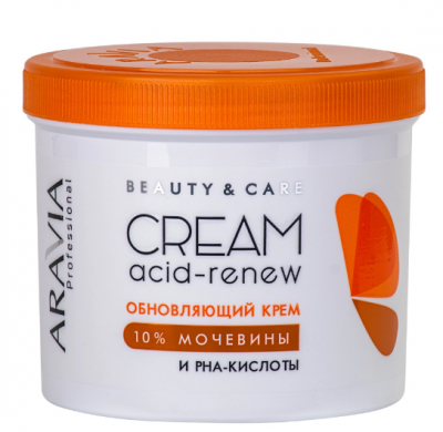 Обновляющий крем с PHA-кислотами и мочевиной (10%) Acid-renew Cream ARAVIA