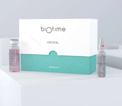 Стерильный биологически активный гель в новой форме выпуска Crystal BIOTIME