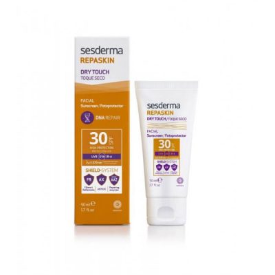Средство солнцезащитное с матовым эффектом для лица СЗФ 30 DRY TOUCH Facial sunscreen SPF 30 SESDERMA