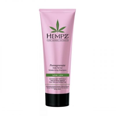 Шампунь растительный Гранат легкой степени увлажнения Daily Herbal Moisturizing Pomegranate Shampoo HEMPZ