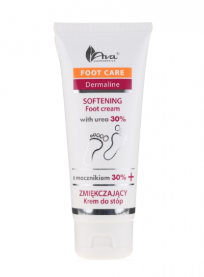 Смягчающий крем для ног с мочевиной 30% Foot Care Dermaline Softening Foot Cream With Urea 30% AVA LABORATORIUM