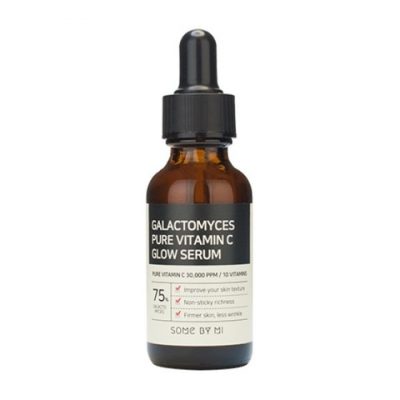 Выравнивающая сыворотка с галактомисисом и витамином С Galactomyces Pure Vitamin C Glow Serum SOME BY MI