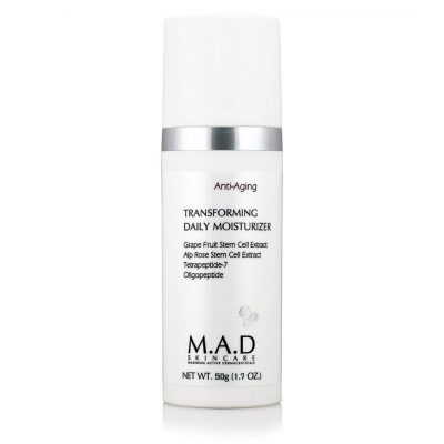 Увлажняющий дневной крем предупреждающий старение кожи Transforming Daily Moisturizer M.A.D SKINCARE