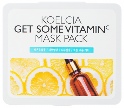 Тканевая маска с витамином С Get Some Vitamin C Mask Pack KOELCIA