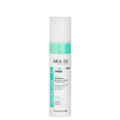Спрей для объема для тонких и склонных к жирности волос Volume Hair Spray ARAVIA