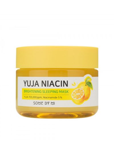 Ночная маска для сияния кожи Yuja Niacin Brightening Sleeping Mask SOME BY MI