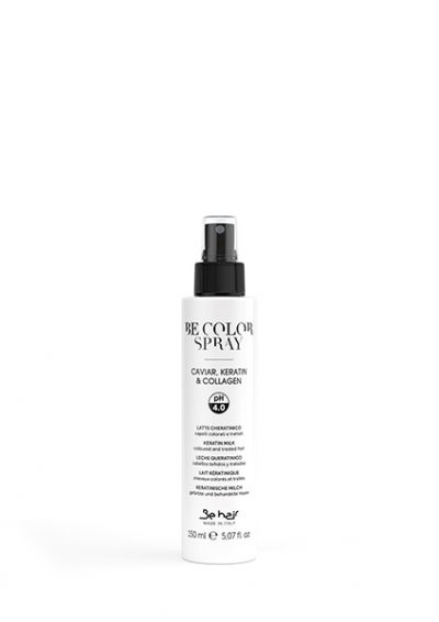 Молочко-спрей с кератином для окрашенных и поврежденных волос Be Color Keratin Milk BE HAIR