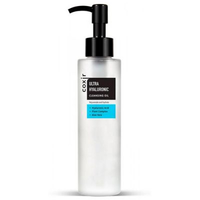Очищающее гидрофильное масло с гиалуроновой кислотой Ultra Hyaluronic Cleansing Oil COXIR