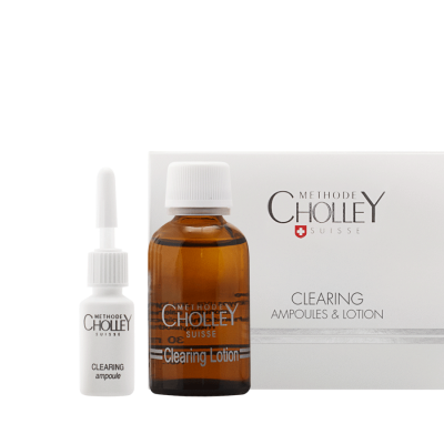 Концентрат (ампулы) для лица и лосьон Clearing Ampoules & Lotion CHOLLEY SUISSE