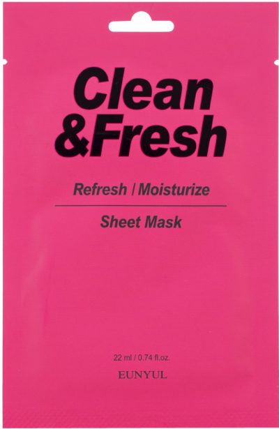 Тканевая маска для освежающего и увлажняющего эффекта Refresh Moistuize Sheet Mask EUNYUL