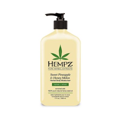 Молочко для тела увлажняющее Ананас Медовая Дыня Sweet Pineapple Honey Melon Herbal Body Moisturizer HEMPZ