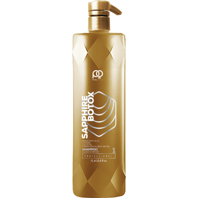 Подготавливающий шампунь для волос Botox Sapphire Regeneration & Reconstruction Shampoo step 1 PAUL OSCAR
