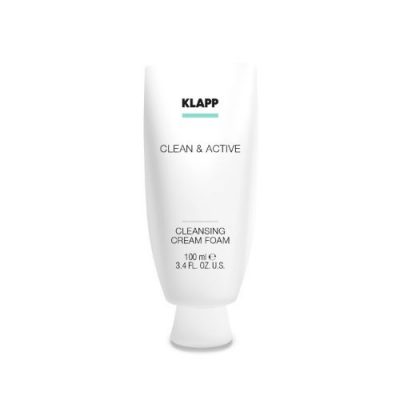 Очищающая крем-пенка Cleansing Cream Foam Clean & Active KLAPP