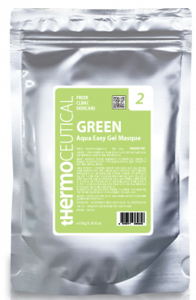 Увлажняющая гелевая маска + пудра Aqua Easy Gel Maque + Powder-Green THERMOCEUTICAL