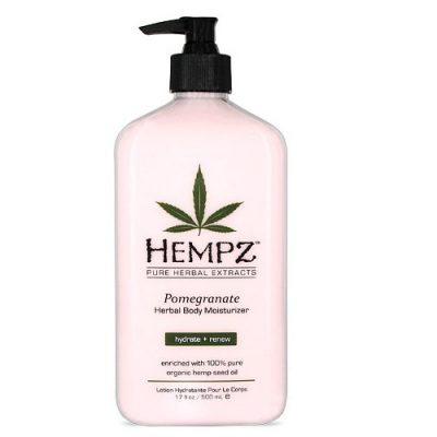 Молочко для тела увлажняющее Гранат Pomegranate Herbal Body Moisturizer HEMPZ